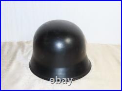 Casque Stahlhelm Pompiers Avec Double Patch Casque 2 WK