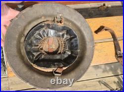 Casque US 1917 Américain Ww1 Wwi Aef Militaire Guerre Militaria