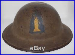 Casque US Doughboy 77e Division dinfanterie WW1 / US helmet 77th ID WWI