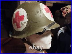 Casque US M1Medic WW2