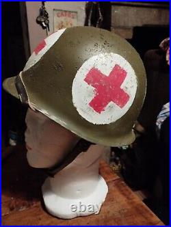 Casque US M1Medic WW2