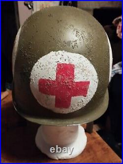 Casque US M1Medic WW2