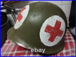 Casque US M1Medic WW2