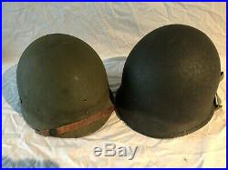 Casque US M1 WWII WW2 Helmet, Helm 100% original! Fixed bails