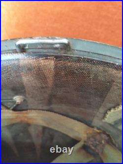Casque US M1 pattes fixes avec Liner jonc avant, WW2 ORIGINAL #4
