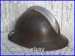 Casque adrian m26 artillerie insigne grade mai juin 39 40 wwii ww2