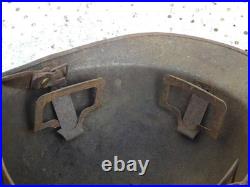 Casque adrian m26 artillerie insigne grade mai juin 39 40 wwii ww2
