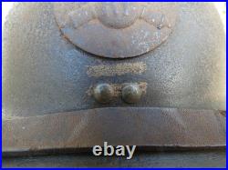 Casque adrian m26 artillerie insigne grade mai juin 39 40 wwii ww2