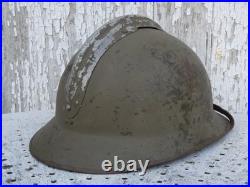 Casque adrian m26 infirmier médecin service de santé mai juin 39 40 wwii ww2