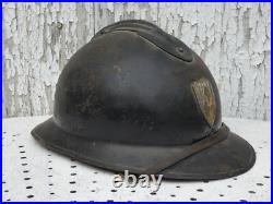 Casque adrian modèle 1926 police française occupation 39 45 wwii ww2