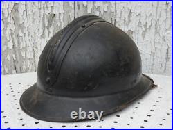Casque adrian modèle 1926 police française occupation 39 45 wwii ww2