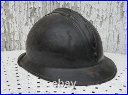 Casque adrian modèle 1926 police française occupation 39 45 wwii ww2