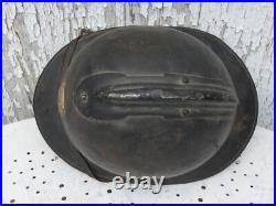 Casque adrian modèle 1926 police française occupation 39 45 wwii ww2