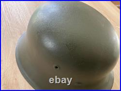 Casque allemand M42 Stahlhelm tardif complet