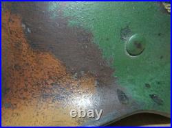 Casque allemand M-35 air dd taille 66 Normandy camo Liner