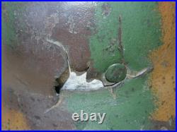 Casque allemand M-35 air dd taille 66 Normandy camo Liner
