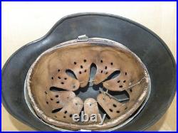 Casque allemand M-35 air dd taille 66 Normandy camo Liner