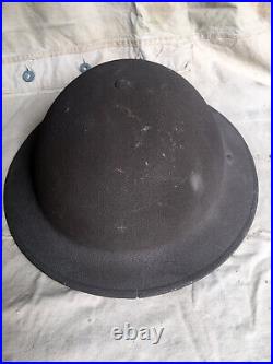 Casque anglais MK2 daté 1940 BEF MK2 helmet
