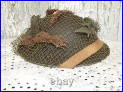 Casque anglais MK2 terrain britannique 1943 39 45 wwii ww2