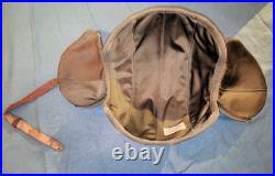 Casque anti Flak M4A2 US army air force tagg 42 ND ww2 1944 étiquette jugulaire