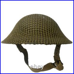 Casque britannique. 2 Guerre mondiale. Complet