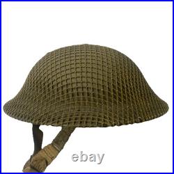 Casque britannique. 2 Guerre mondiale. Complet