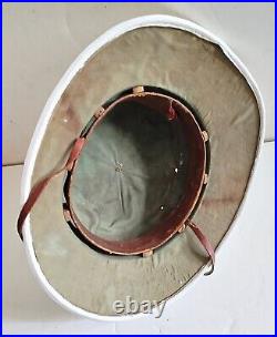 Casque colonial militaire Marine WW2 Indochine