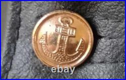 Casque de Marin Soviétique Rare -Seconde Guerre Mondiale Taille 60