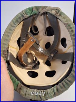 Casque en acier casque Steelhelmet parachutiste M38 Wehrmacht militaria avec