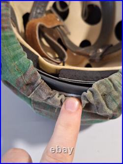 Casque en acier casque Steelhelmet parachutiste M38 Wehrmacht militaria avec