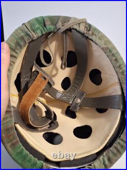 Casque en acier casque Steelhelmet parachutiste M38 Wehrmacht militaria avec