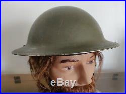 Casque helmet canadien Canadian mkll MK2 WW2 WWII US ARMY 1941