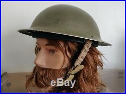Casque helmet canadien Canadian mkll MK2 WW2 WWII US ARMY 1942
