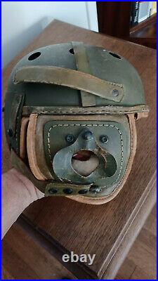Casque tankiste blindé Rawlings US ARMY Helmet tank WW2 D DAY