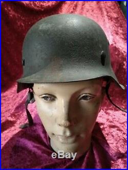 Casque wh 42 allemand ww2 / helmet war ww2