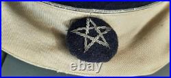 Casquette 1948 Maroc Brigadier Chef de Police à Marrakech identifié T59 ORIGINAL