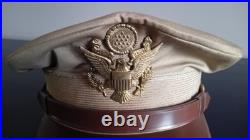 Casquette US WW2 datée 43