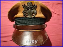 Casquette pour officier d'infanterie U. S. Seconde guerre mondiale