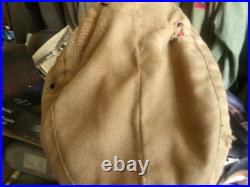 Casquette sable m43 16ème division bon état pur jus avec marquages usée 1 trou