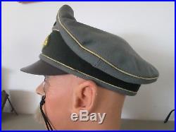 Casquette souple schirmmütze officier général allemand ww2 pas casque