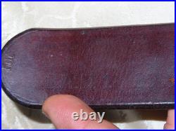 Ceinture Koppelriemen Allemand 2 WK! Estampillé B. A. M. 1 39! N6