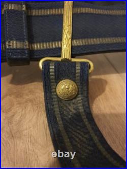 Ceinturon Et Porte Épée De Général Pour La Grande Tenue Modèle 1931