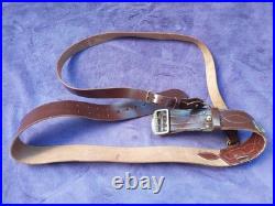 Ceinturon Sam brown belt d'officier britannique 2eme guerre mondiale