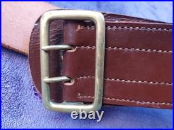 Ceinturon Sam brown belt d'officier britannique 2eme guerre mondiale