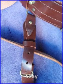 Ceinturon Sam brown belt d'officier britannique 2eme guerre mondiale