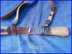 Ceinturon Sam brown belt d'officier britannique 2eme guerre mondiale