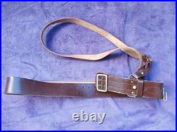 Ceinturon Sam brown belt d'officier britannique 2eme guerre mondiale