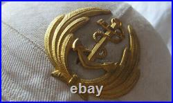 Cf328 Casque En Liege Officier Marine Nationale