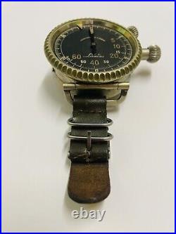 Chronograph, Chronometer Leonidas Pilot Bomb Release Chronograph 1901-1949