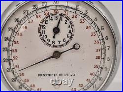 Chronomètre montre horlogerie militaria Breitling Moniteur Education Physique